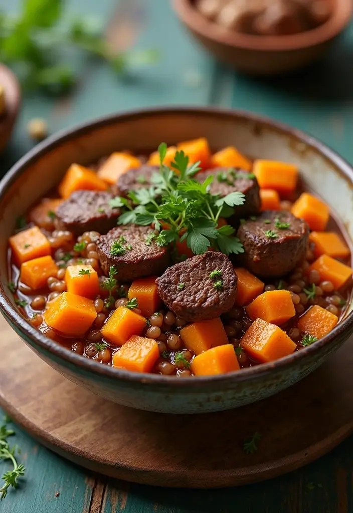 25 Easy Gluten Free Dairy Free Ground Beef Recipes For Dinner - 23. Beef and Sweet Potato Hash