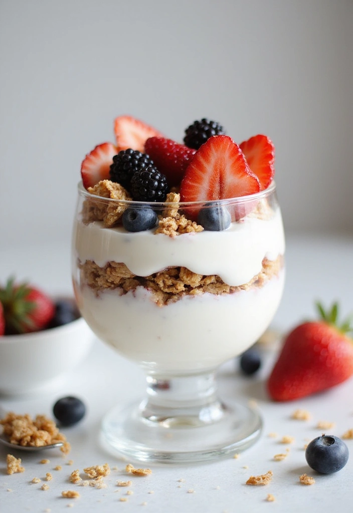 25 Gluten And Dairy Free Breakfast Recipes For Busy Mornings - 14. Coconut Yogurt Parfait