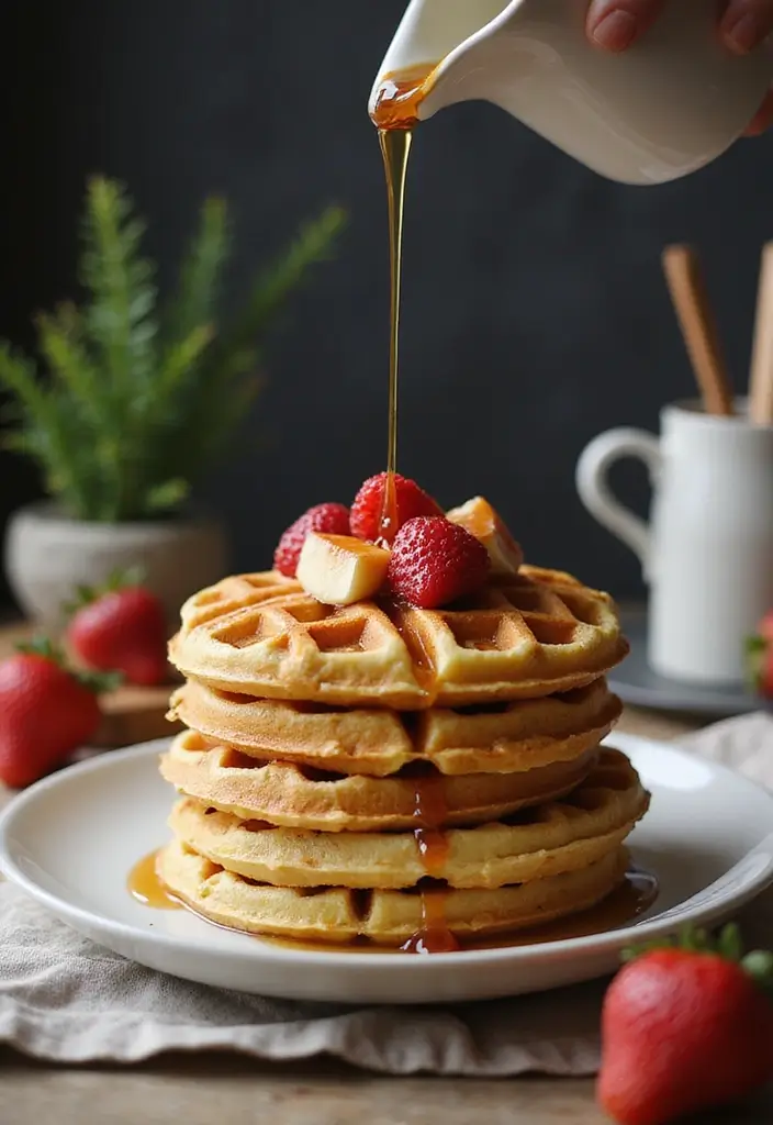 25 Gluten And Dairy Free Breakfast Recipes For Busy Mornings - 17. Almond Flour Waffles