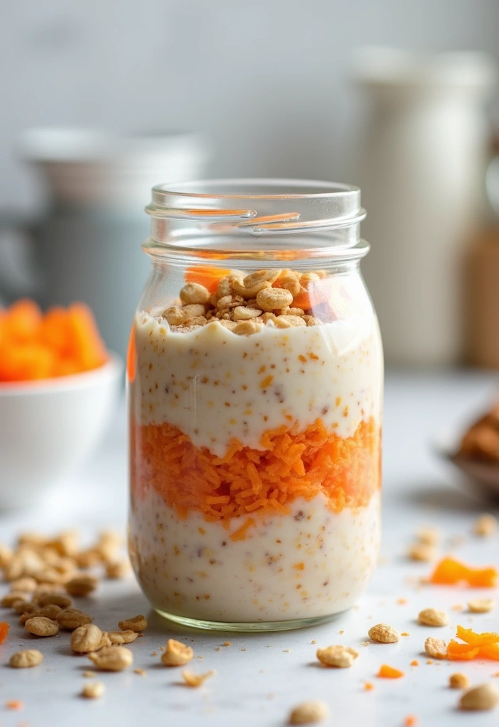 25 Gluten And Dairy Free Breakfast Recipes For Busy Mornings - 19. Carrot Cake Overnight Oats