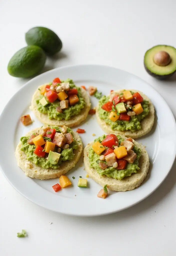 25 Gluten And Dairy Free Breakfast Recipes For Busy Mornings - 2. Avocado Toast on Rice Cakes