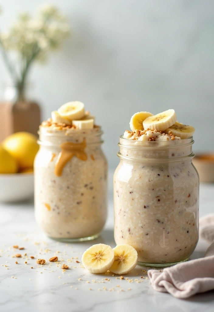 25 Gluten And Dairy Free Breakfast Recipes For Busy Mornings - 5. Overnight Oats with Almond Butter
