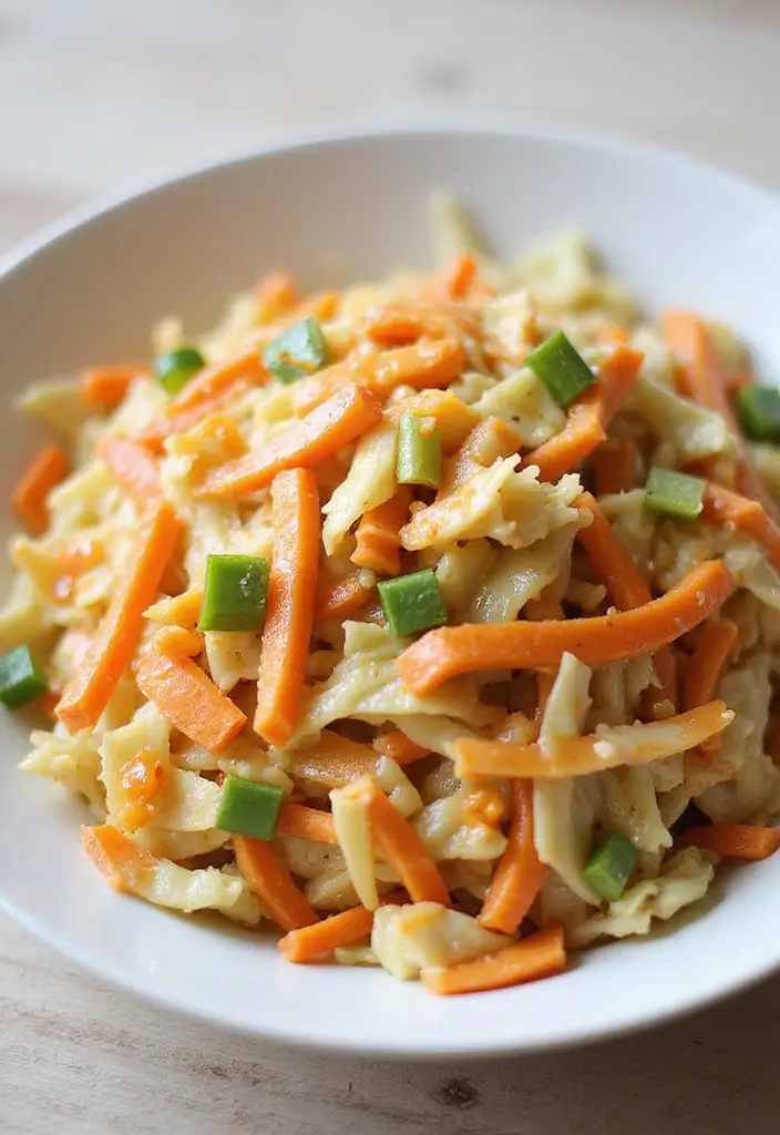 25 Gluten And Dairy Free Lunch Recipes Healthy And Simple - 19. Cabbage and Carrot Slaw