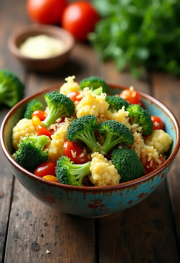 25 Gluten And Dairy Free Lunch Recipes Healthy And Simple - 20. Broccoli and Cauliflower Salad