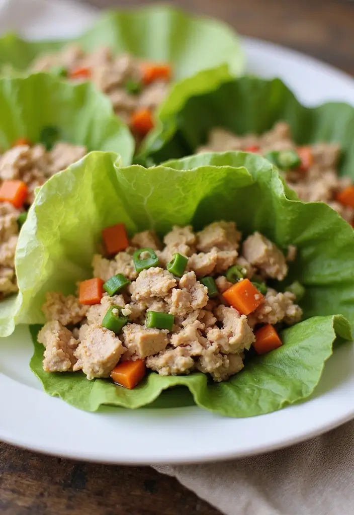 25 Gluten And Dairy Free Lunch Recipes Healthy And Simple - 7. Turkey Lettuce Wraps