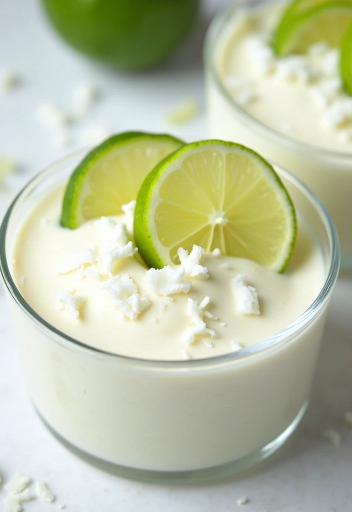 25 Gluten And Dairy Free Recipes Desserts You Will Crave - 10. Chilled Coconut Lime Pudding