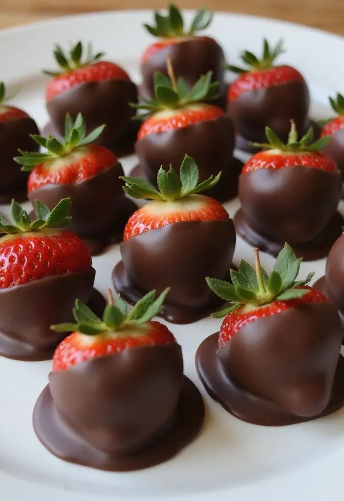 25 Gluten And Dairy Free Recipes Desserts You Will Crave - 13. Chocolate Dipped Strawberries