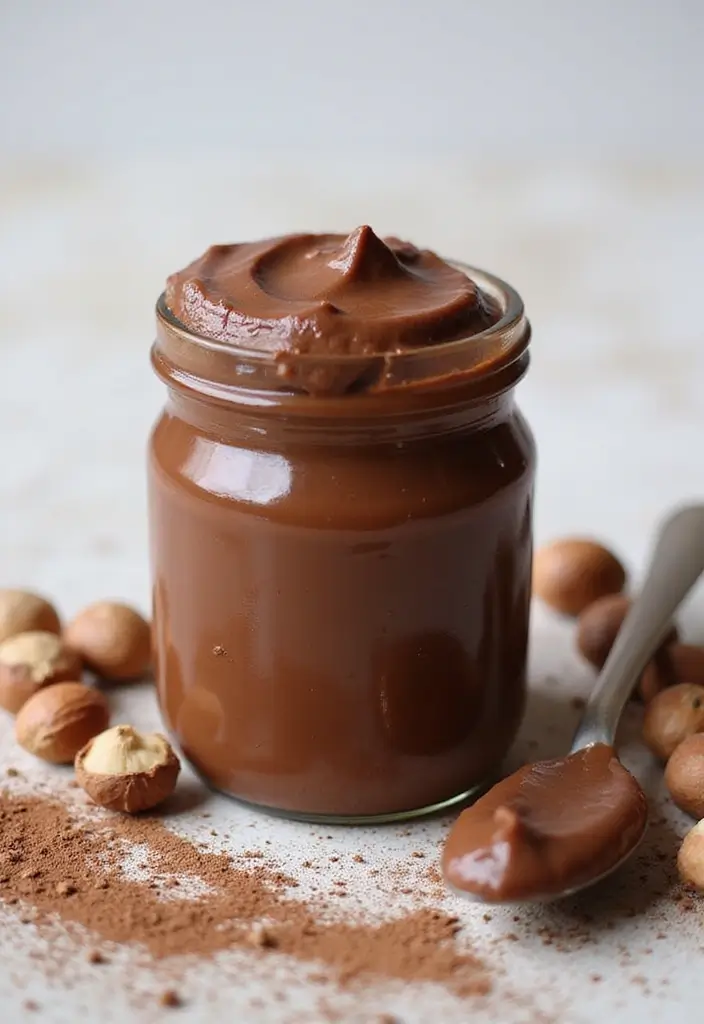 25 Gluten And Dairy Free Recipes Desserts You Will Crave - 22. Chocolate Hazelnut Spread