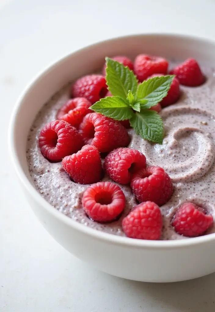 25 Gluten And Dairy Free Recipes Desserts You Will Crave - 7. Raspberry Chia Seed Pudding