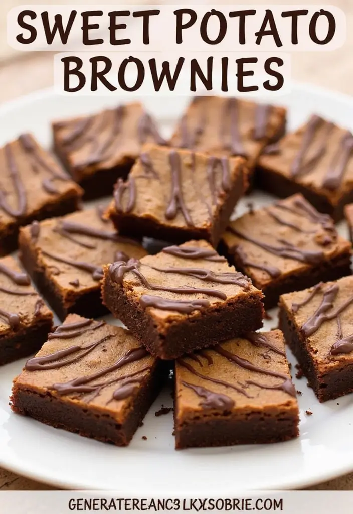 25 Gluten And Dairy Free Recipes Desserts You Will Crave - 9. Sweet Potato Brownies