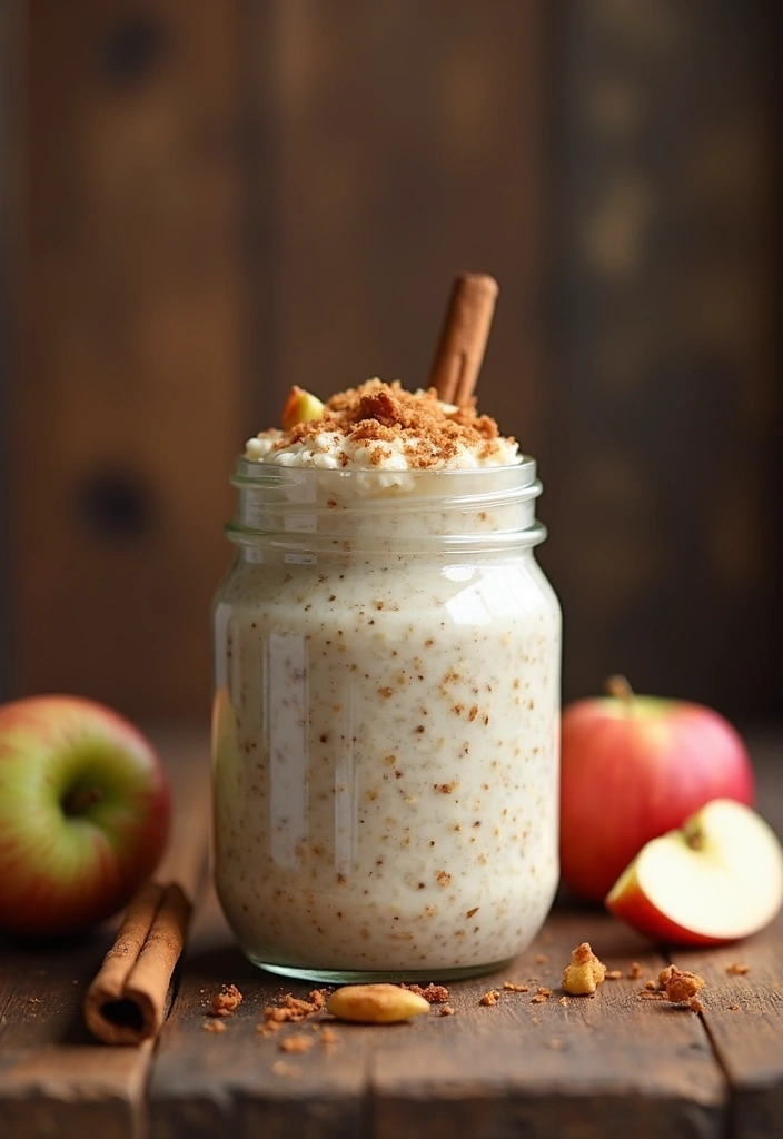 25 Gluten Dairy Egg Soy Free Breakfast Recipes to Start Your Day - 10. Apple Cinnamon Overnight Oats