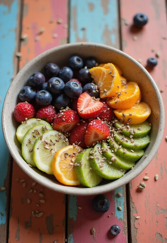 25 Gluten Dairy Egg Soy Free Breakfast Recipes to Start Your Day - 17. Fruits and Seeds Breakfast Bowl