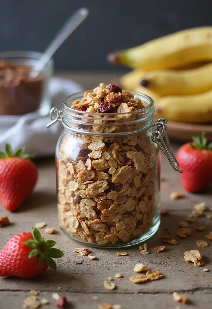 25 Gluten Dairy Egg Soy Free Breakfast Recipes to Start Your Day - 21. Refined Sugar-Free Granola