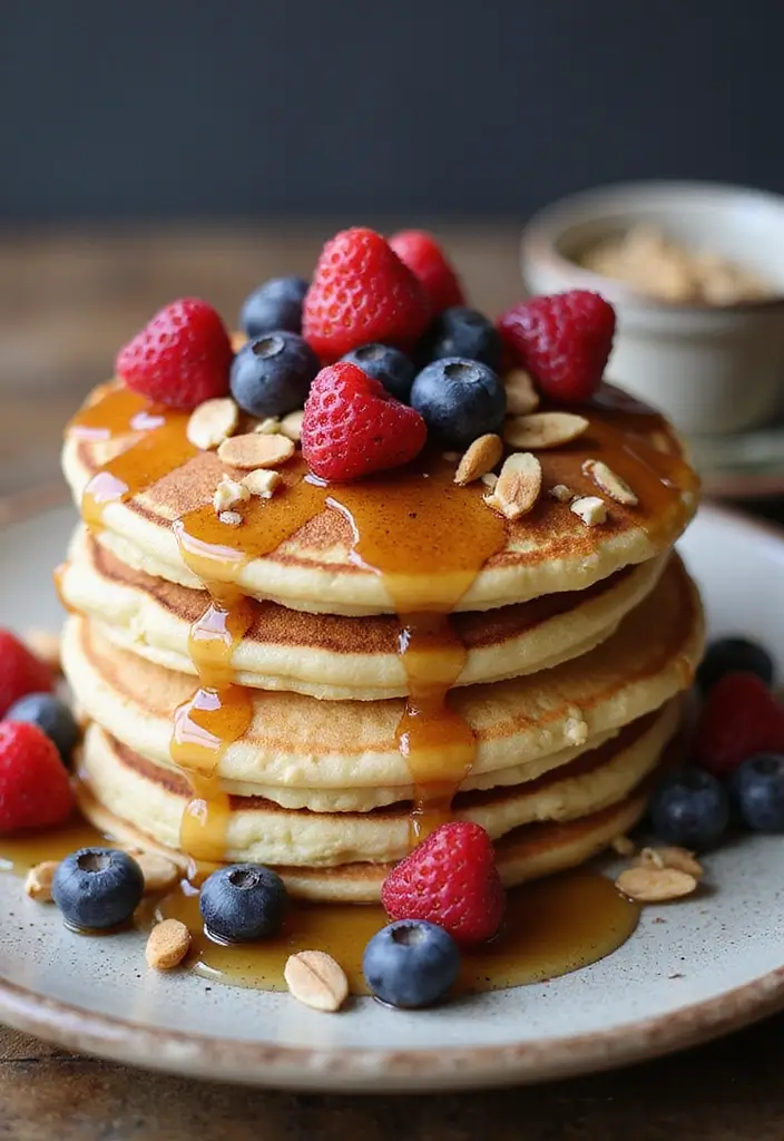 25 Gluten Dairy Egg Soy Free Breakfast Recipes to Start Your Day - 7. Almond Flour Pancakes