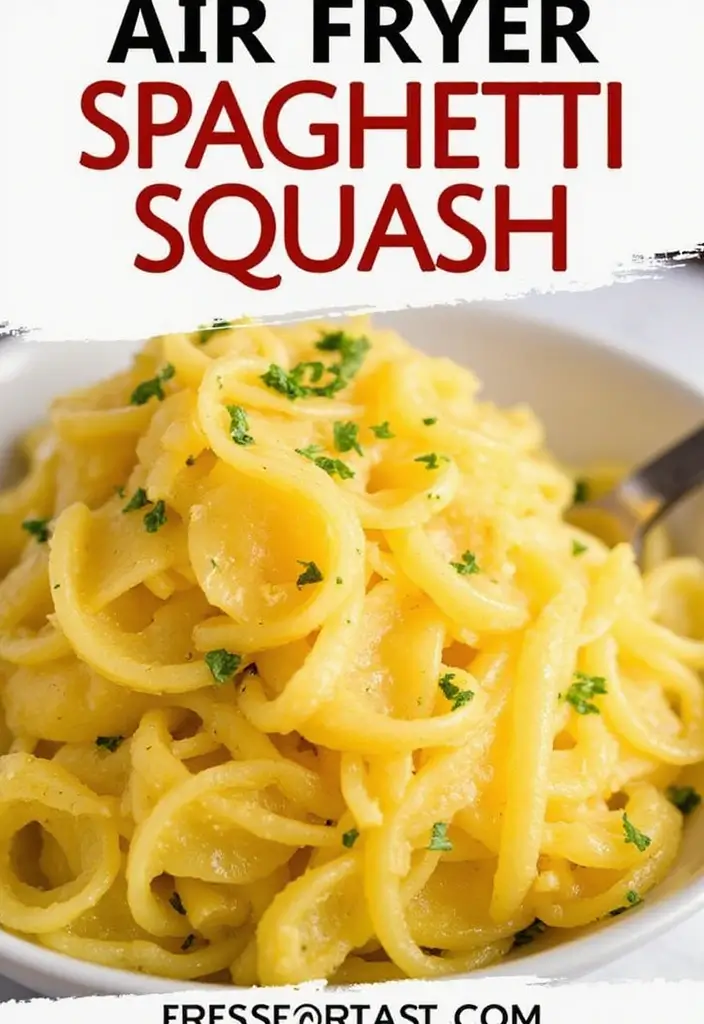 25 Gluten Free Dairy Free Air Fryer Recipes Full Of Flavor 18 25 Gluten Free Dairy Free Air Fryer Recipes Full Of Flavor - 18. Air Fryer Spaghetti Squash