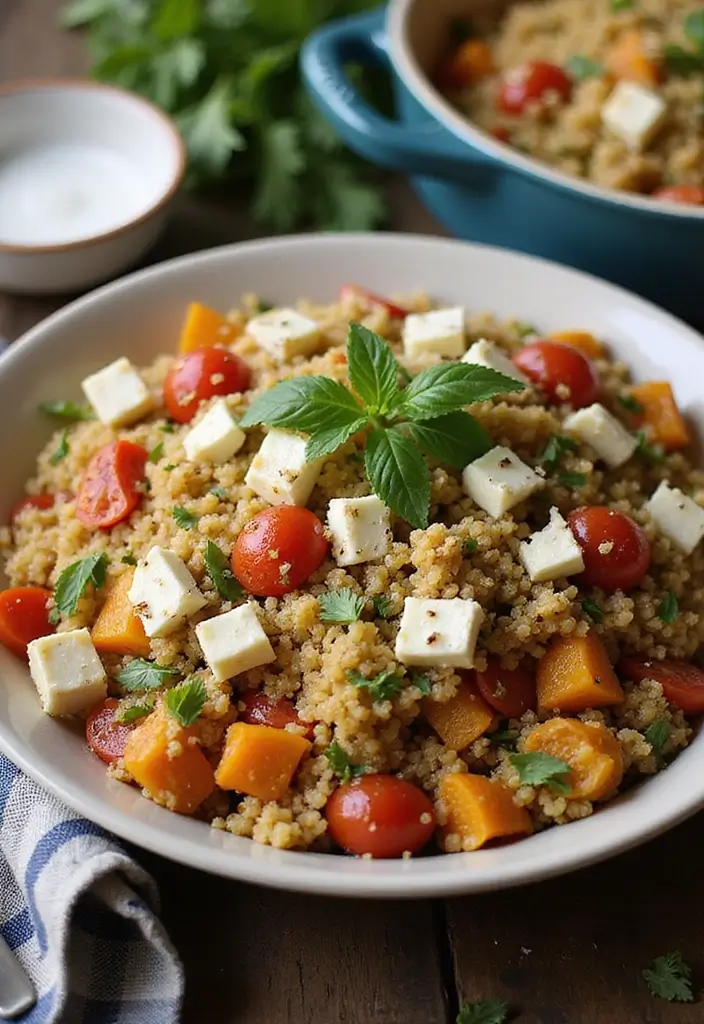 25 Gluten Free Dairy Free Casserole Recipes Comfort Food Style - 11. Greek Quinoa Casserole