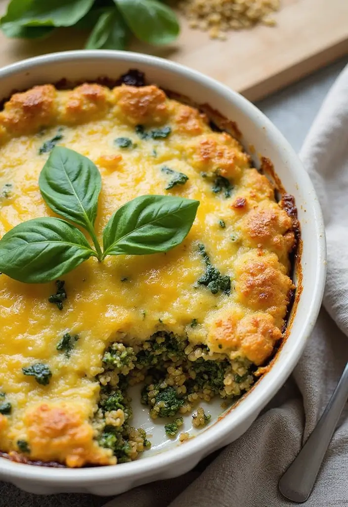 25 Gluten Free Dairy Free Casserole Recipes Comfort Food Style - 5. Quinoa and Spinach Casserole