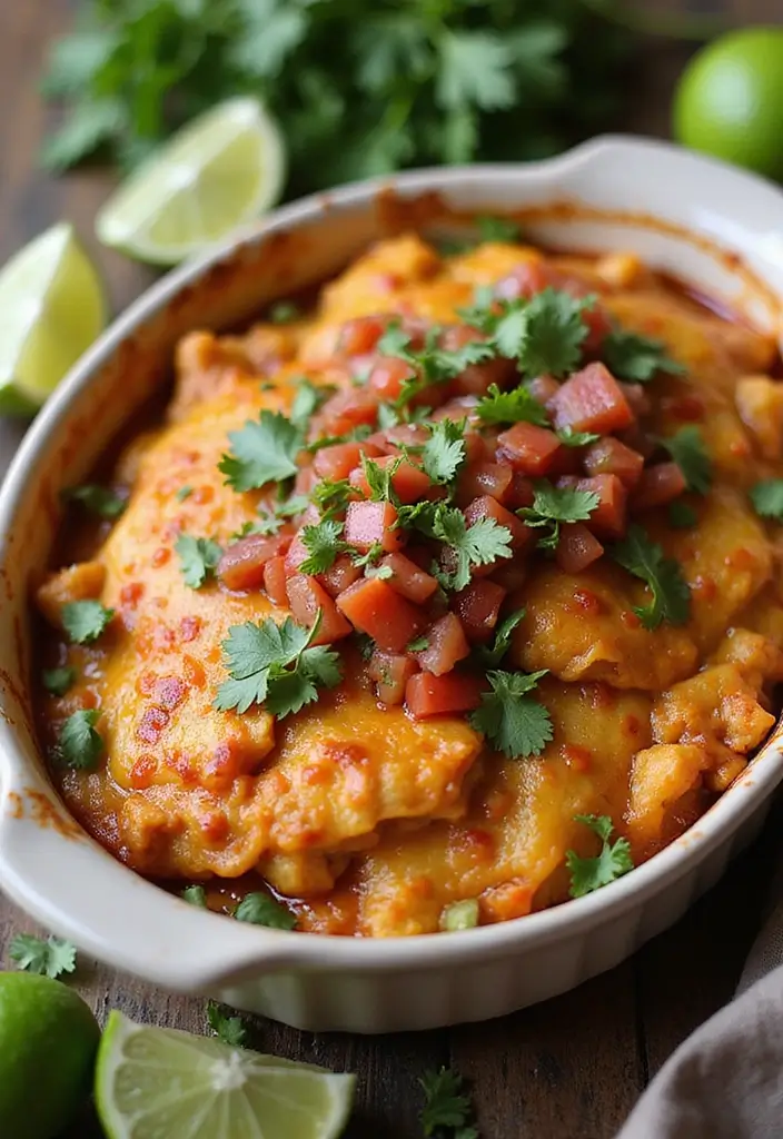 25 Gluten Free Dairy Free Casserole Recipes Comfort Food Style - 6. Mexican Chicken Casserole
