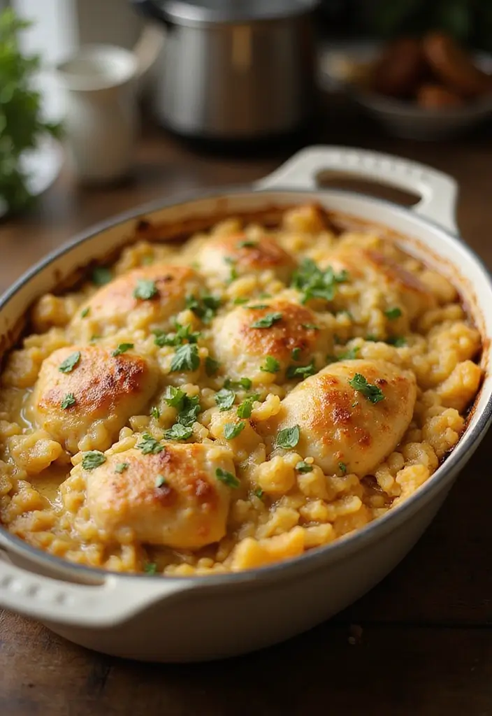 25 Gluten Free Dairy Free Casserole Recipes Comfort Food Style - 9. Chicken and Rice Casserole