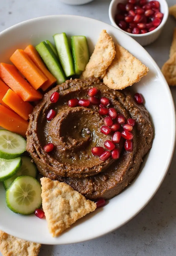 25 Gluten Free Dairy Free Dip Recipes For Every Party - 20. Smoky Eggplant Dip