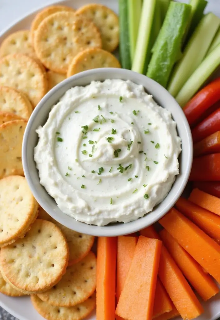 25 Gluten Free Dairy Free Dip Recipes For Every Party - 21. Creamy Garlic and Herb Dip