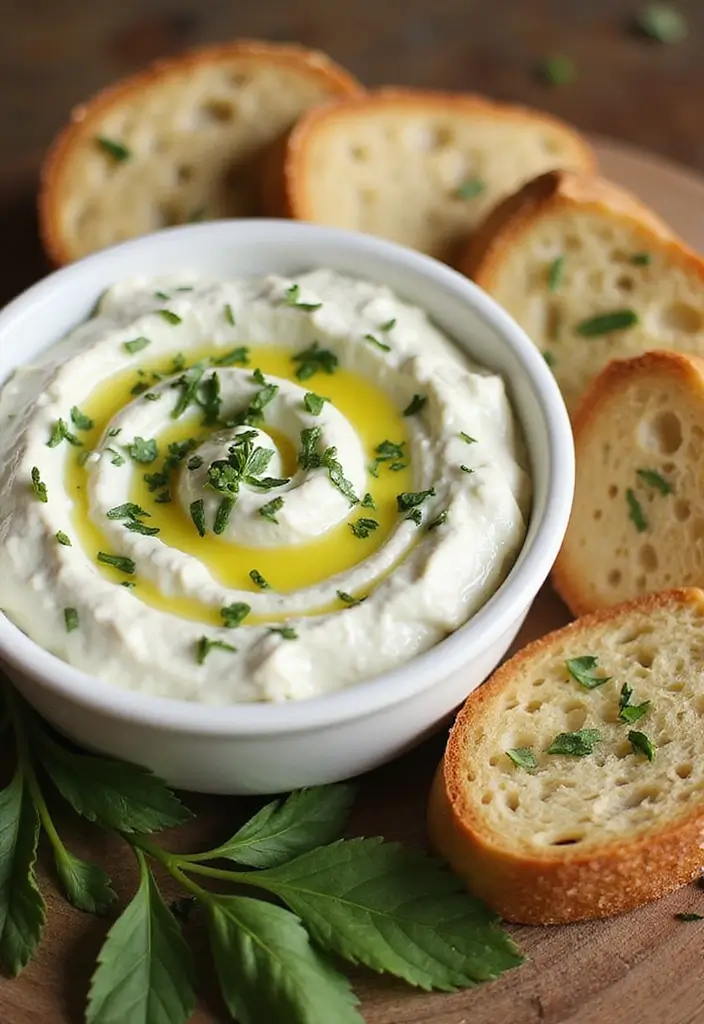 25 Gluten Free Dairy Free Dip Recipes For Every Party - 7. Herb and Garlic Olive Oil Dip