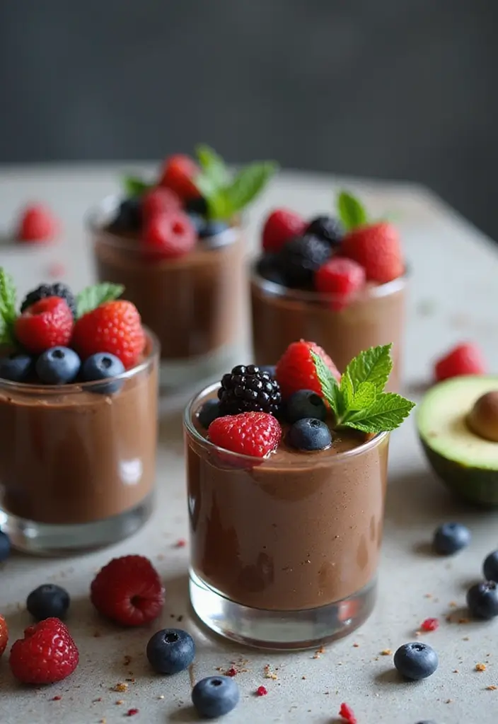 25 Gluten Free Dairy Free Easter Recipes Perfect For Spring - 7. Chocolate Avocado Mousse