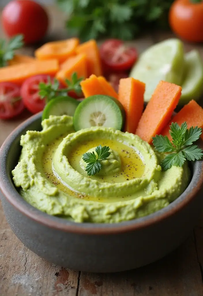 25+ Gluten Free Dairy Free Egg Free Recipes You Need To Try - 10. Creamy Avocado Hummus