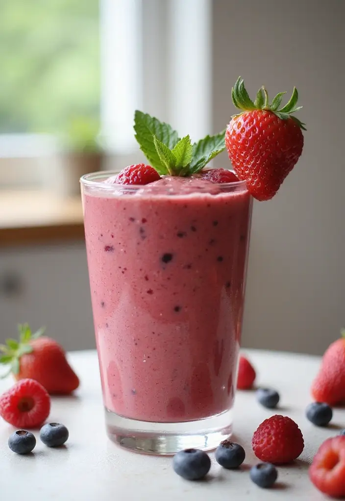 25+ Gluten Free Dairy Free Egg Free Recipes You Need To Try - 19. Vegan Berry Smoothie