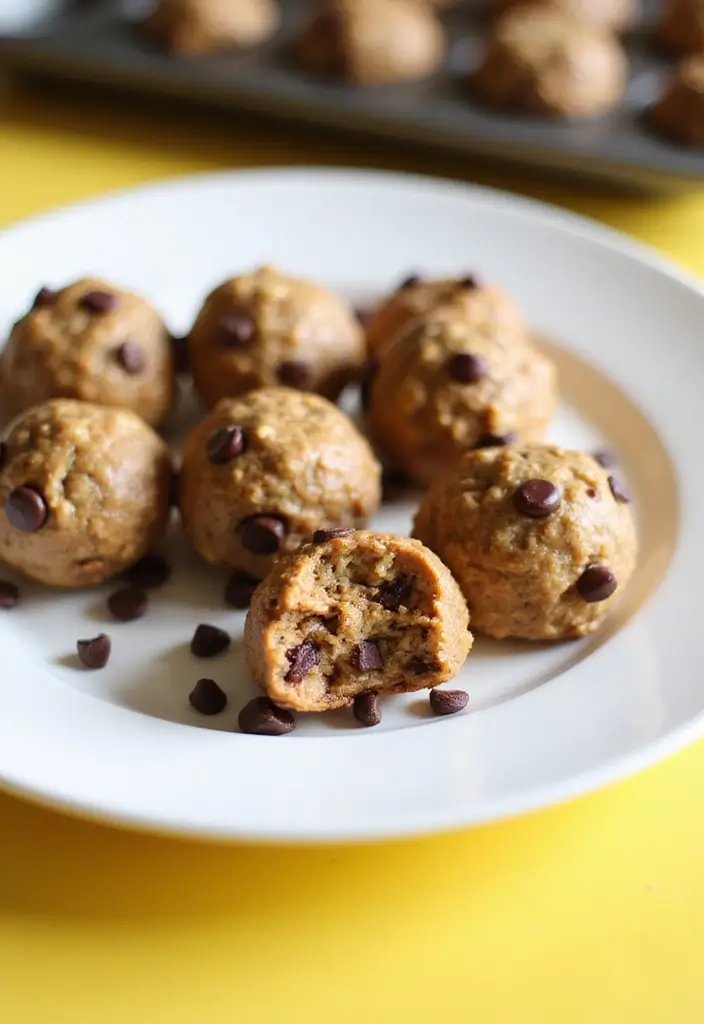 25+ Gluten Free Dairy Free Egg Free Recipes You Need To Try - 22. Vegan Chocolate Chip Energy Bites