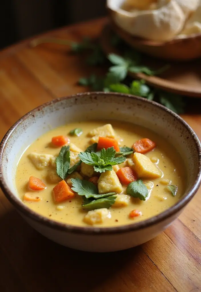 25+ Gluten Free Dairy Free Egg Free Recipes You Need To Try - 5. Coconut Curry Vegetable Soup