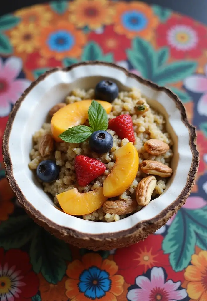 25 Gluten Free Dairy Free Lunch Recipes For Every Day - 14. Coconut Quinoa Bowl