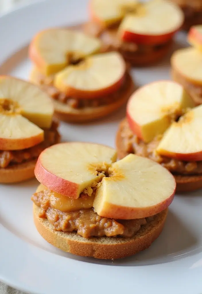 25 Gluten Free Dairy Free Lunch Recipes For Every Day - 18. Apple and Almond Butter Sandwiches