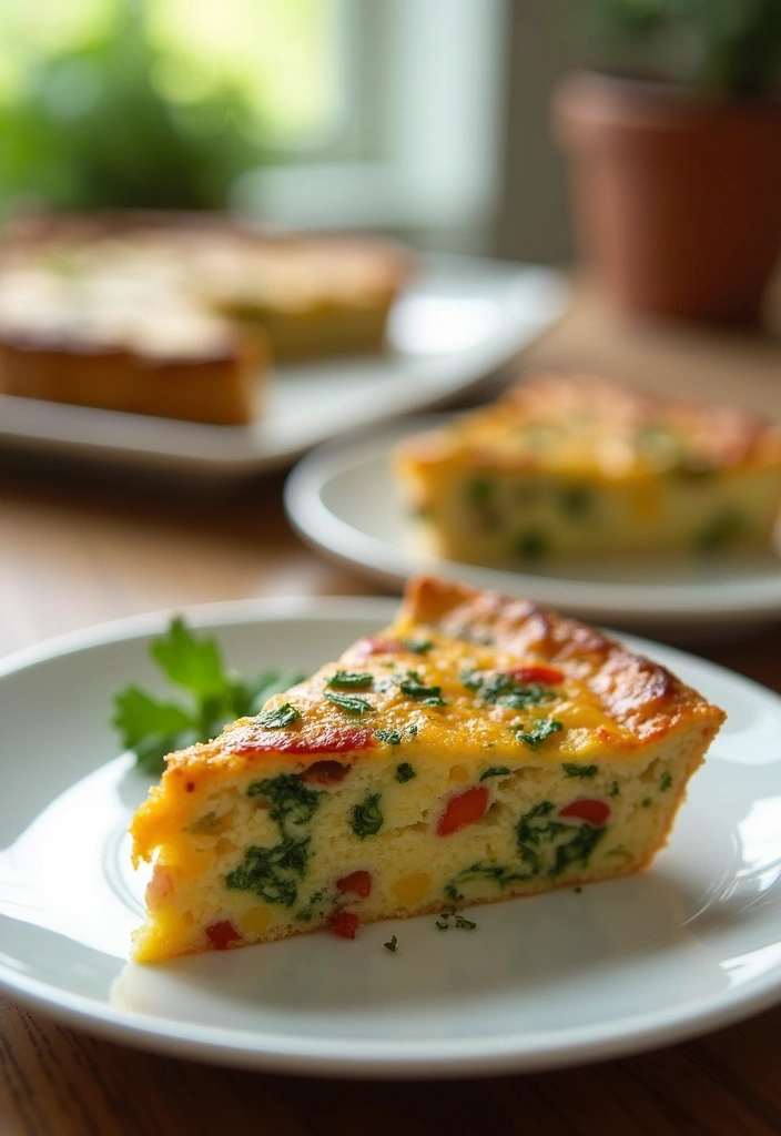 25 Gluten Free Dairy Free Lunch Recipes For Every Day - 22. Vegetable Frittata