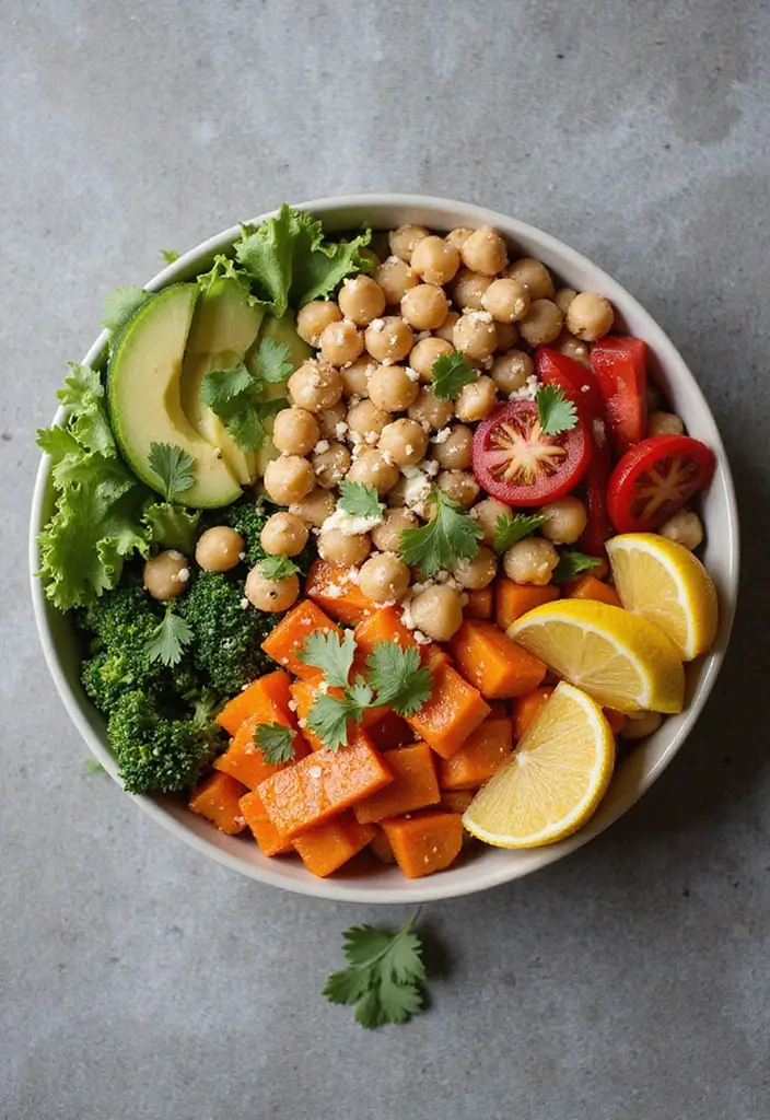 25 Gluten Free Dairy Free Lunch Recipes For Every Day - 8. Mediterranean Chickpea Bowl
