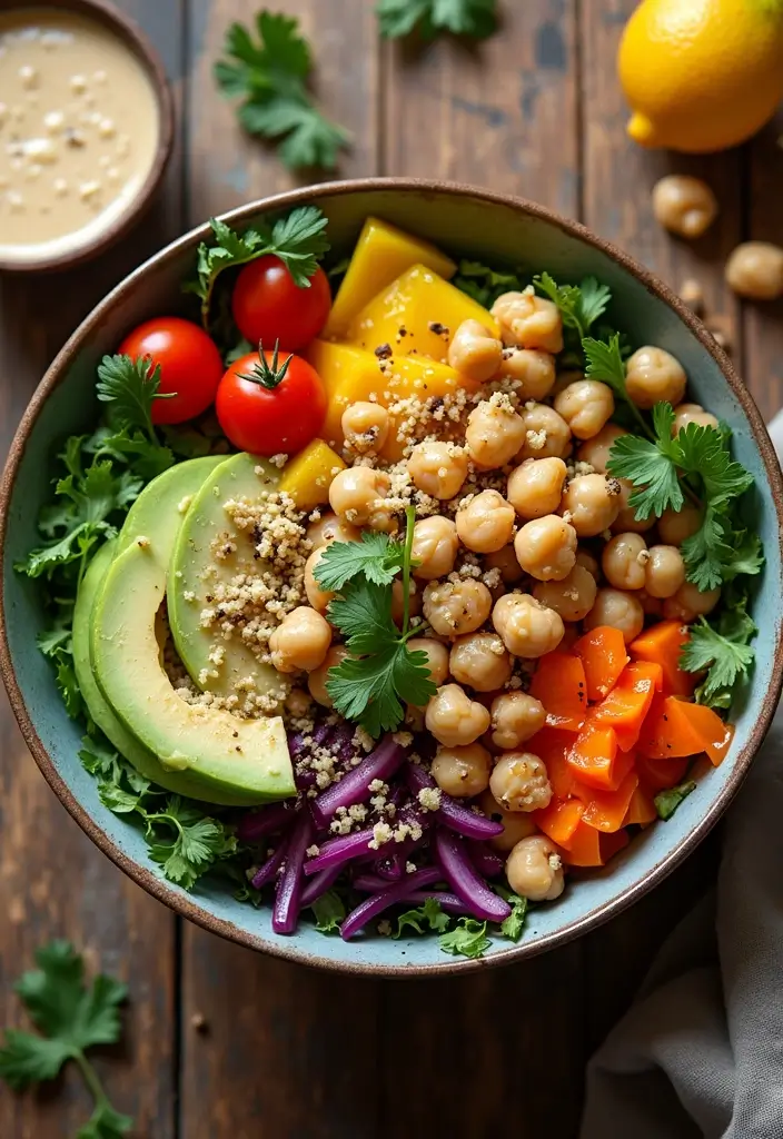 25 Gluten Free Dinner Recipes For Two: Easy And Romantic - 10. Mediterranean Chickpea Bowl