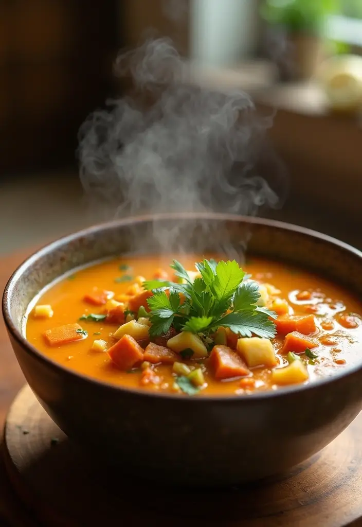 25 Gluten Free Dinner Recipes For Two: Easy And Romantic - 12. Thai Coconut Curry Soup