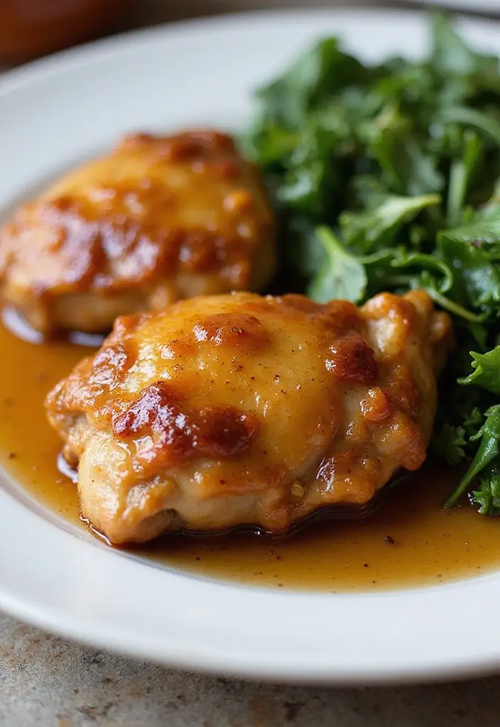 25 Gluten Free Dinner Recipes For Two: Easy And Romantic - 15. Honey Garlic Chicken Thighs