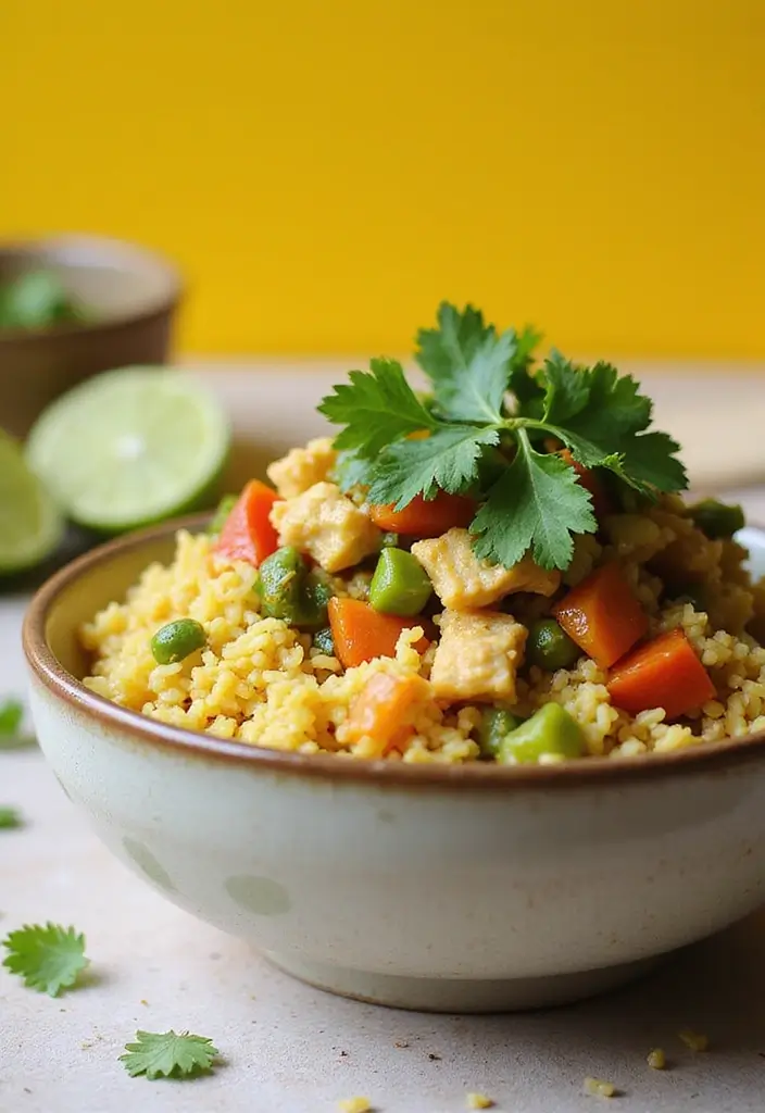 25 Gluten Free Dinner Recipes For Two: Easy And Romantic - 21. Cilantro Lime Rice Bowls