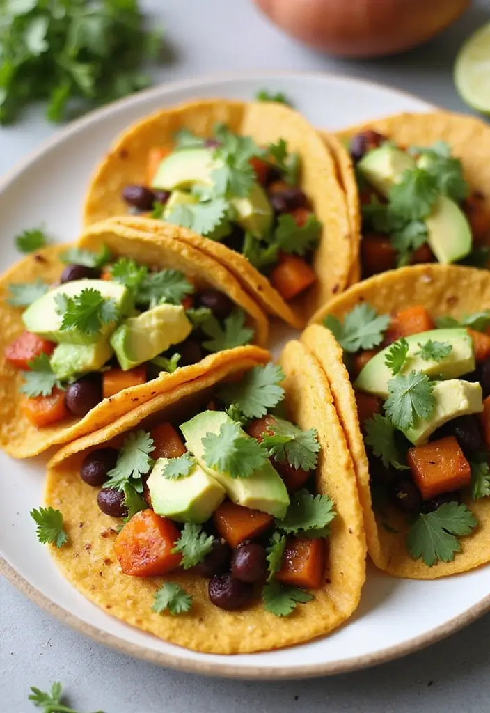 25 Gluten Free Egg Free Dairy Free Recipes Made Simple 4 25 Gluten Free Egg Free Dairy Free Recipes Made Simple - 4. Sweet Potato and Black Bean Tacos