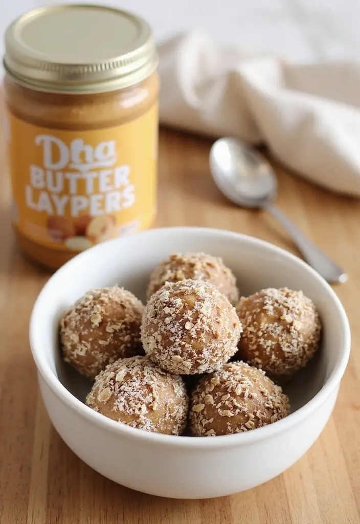 25 Gluten Free Lactose Free Recipes Desserts To Satisfy Your Sweet Tooth - 9. Peanut Butter Energy Balls