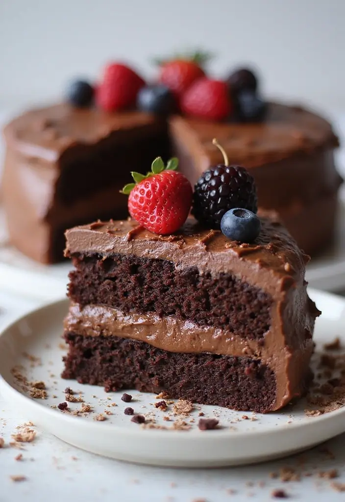 25 King Arthur Gluten Free Flour Recipes That Always Work - 10. Gluten-Free Chocolate Cake
