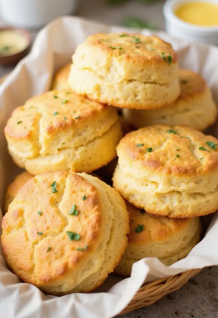 25 King Arthur Gluten Free Flour Recipes That Always Work - 13. Gluten-Free Cheddar Biscuits