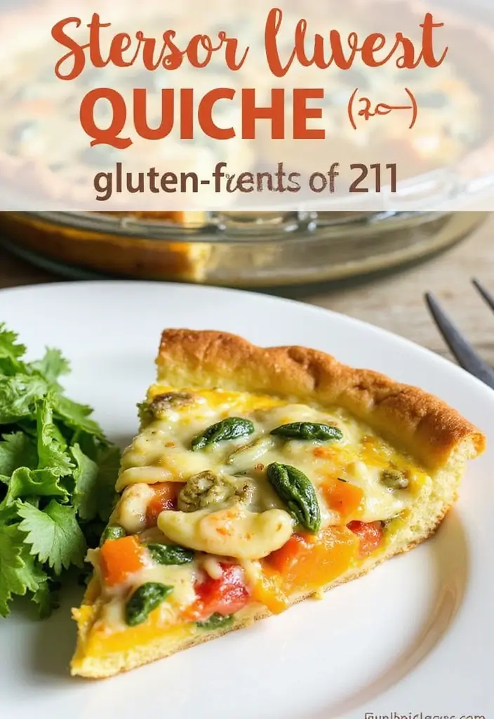 25 King Arthur Gluten Free Flour Recipes That Always Work - 16. Gluten-Free Quiche