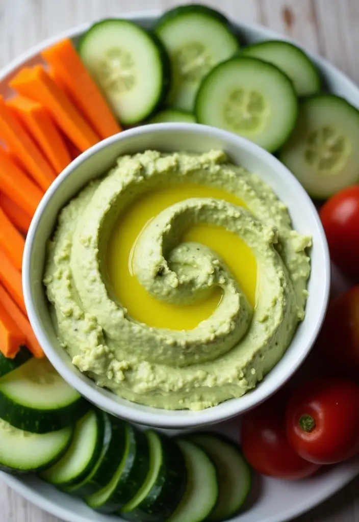 25 Mediterranean Diet Recipes Gluten Free Dairy Free Options - 10. Cucumber Hummus