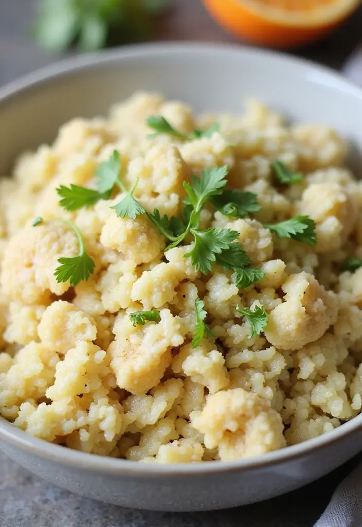 25 Mediterranean Diet Recipes Gluten Free Dairy Free Options - 11. Cauliflower Rice Pilaf