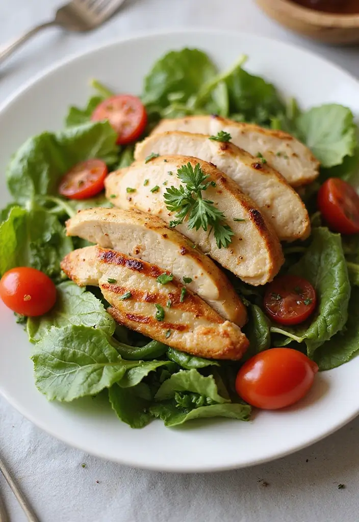 25 Mediterranean Diet Recipes Gluten Free Dairy Free Options - 13. Greek Salad with Grilled Chicken
