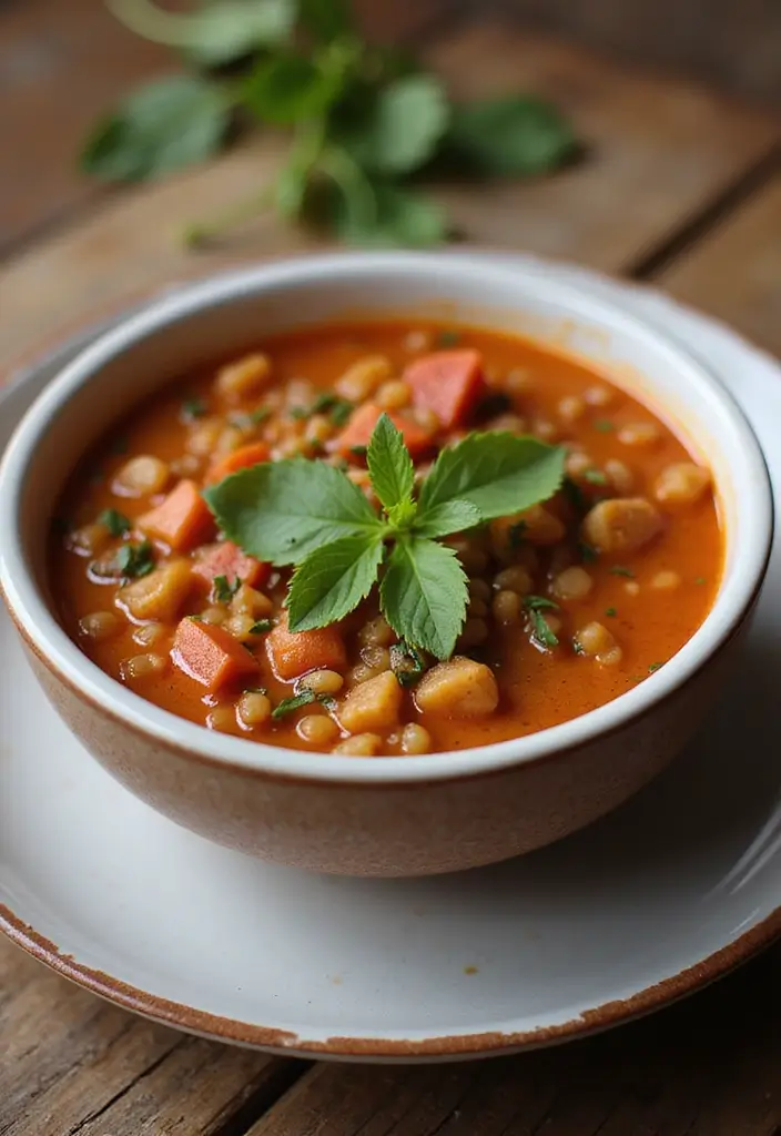25 Mediterranean Diet Recipes Gluten Free Dairy Free Options - 19. Mediterranean Lentil Soup