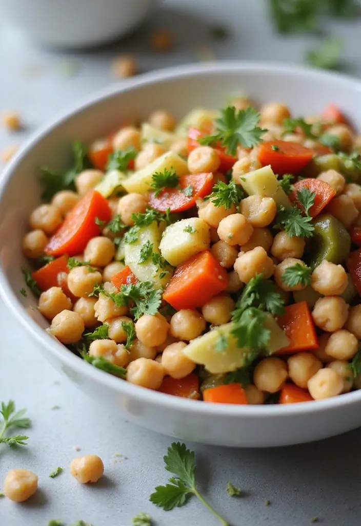 25 Mediterranean Diet Recipes Gluten Free Dairy Free Options - 4. Mediterranean Chickpea Salad