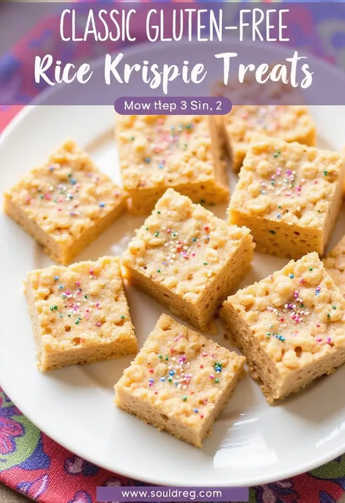 25 Robin Hood Gluten Free Flour Recipes You Can Count On - 18. Gluten Free Rice Krispie Treats